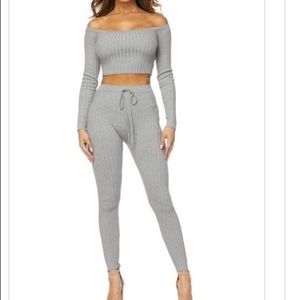 Grey two piece set